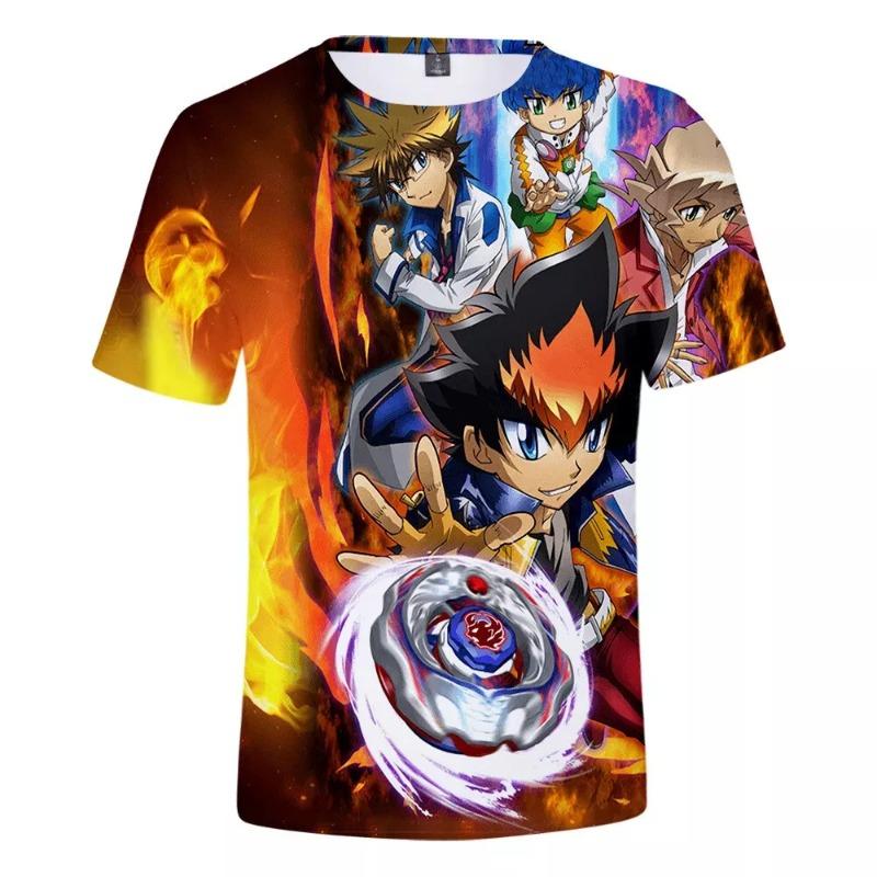 Summer Hot Selling Trend Breathable Short Sleeved T-shirt Fun 3D Printed Printed Street Wear Comfortable Short Sleeved Top