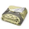 Cartoon Funny Cute T-Totoros Blanket Cover  Plush Throw Blanket Home Couch Printed Lightweight Bedsprea,