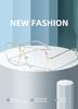 Ultralight Unisex Clear Glasses Oversized Frame Women Anti-blue Light Transparent  Anti-radiation Eyewear Flat Mirror Eyeglass