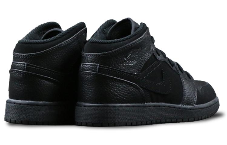 Jordan 1 Mid Retro Bright Black 554725-064