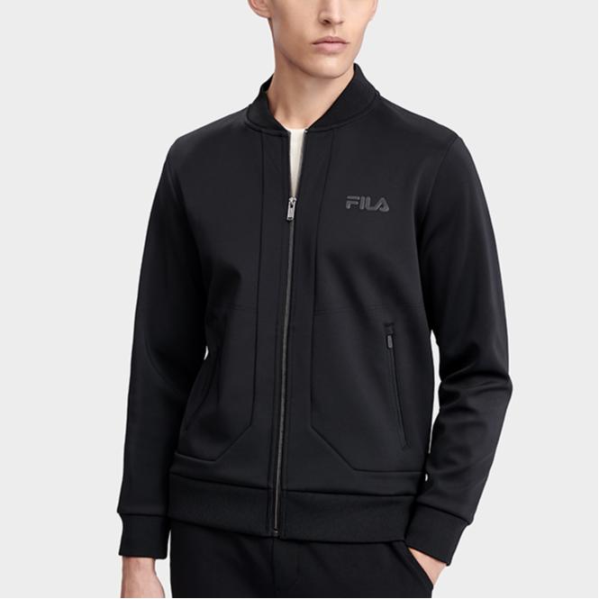 New FILA Jackets Men's Jet Black F11M318507F-BK