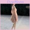 Summer Knit Fabric Oneshoulder Tie Dress For Women With Lace And Splicing For Vacation Style
