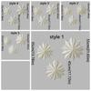 3D Hollow Out Star Paper Lantern White Star Hanging Ornaments  New Year Decor