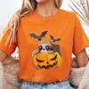 Halloween Cats Graphic Y2k Tops Women T-Shirt Casual Ulzzang Harajuku Streetwear Aesthetic Female Clothing Short Sleeve Tees