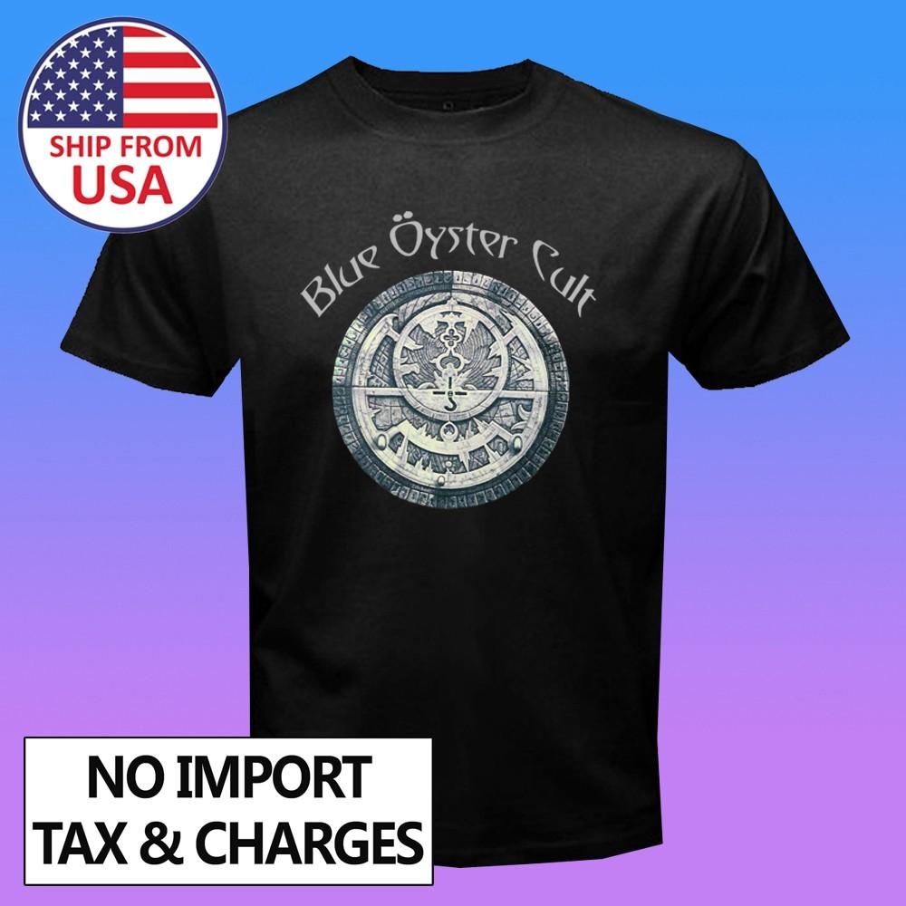 BLUE OYSTER CULT Men s Black Size S-5XL S