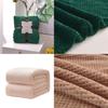 Luxurious Popcorn Waffle Blanket Fleece Travel Throw For Sofa Bed Offering Ultimate Warmth And Comfort