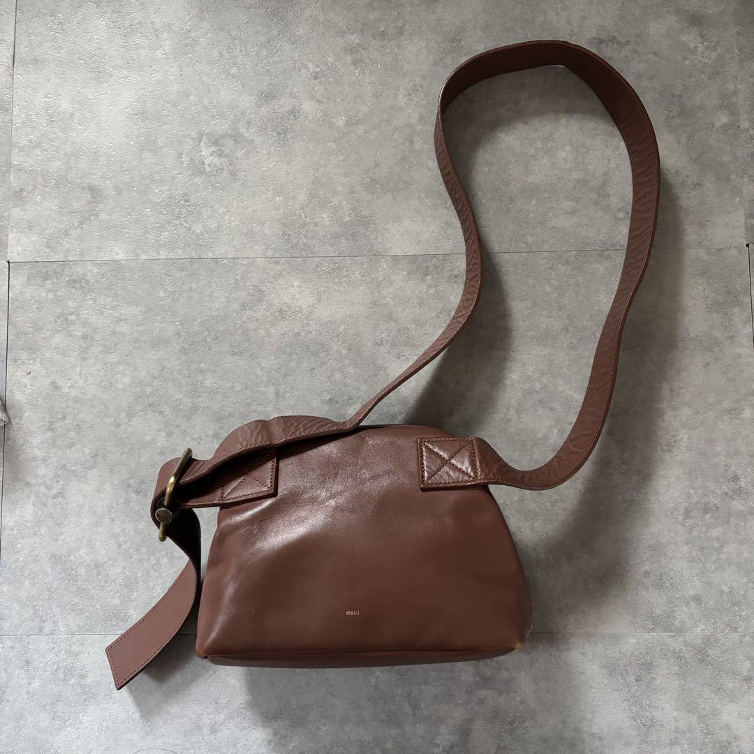 

[USED] Super!! osoi Mini Brot Leather Mini Brot Brown