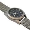 Used VICTORINOX SWISS ARMY Men's Watch Chronograph Stainless Steel Silver Sapphire Crystal 100m Water Resistant with Box 241589 Victorinox