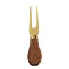 Acacia Handle Stainless Steel Cheese and Butter Knife Set