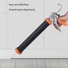 High Efficiency Caulk Guns Aluminum Tube Caulking Tool with Nozzle for Gluing Tasks Glass Adhesive, Various Applications