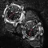 Men Watches Sport Top Brand Luxury Dual Display Quartz Watch Men Military Waterproof Clock Digital Electronic Watch Man
