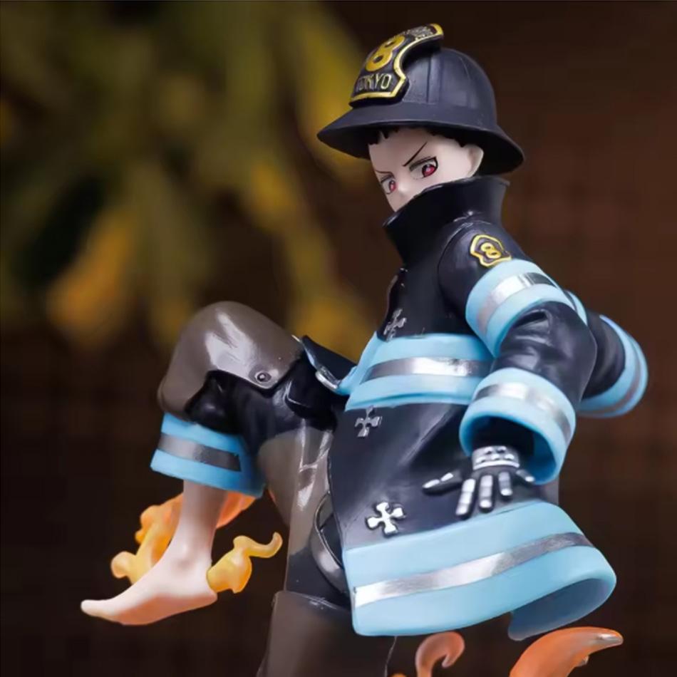 In Stock ARTFX J Enen no Shouboutai Shinra Kusakabe Anime Finished Model Toy Gift Collection