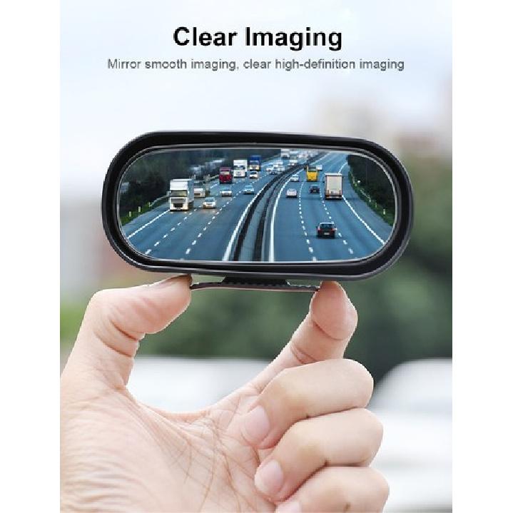 Car 360° Adjustable Wide Angle Side Blind Spot Rear Mirror For Parking Auxiliary