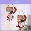 Scene Christmas Festive Decor Resin Hanging Tags Holiday Gift Accessories Tree