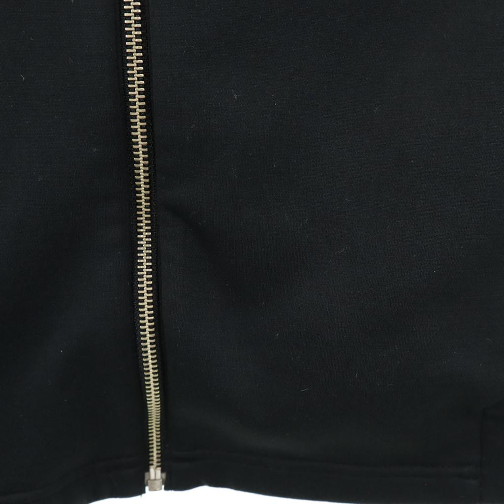 adidas Long sleeve Zip hoodie L black Jersey Men's Used