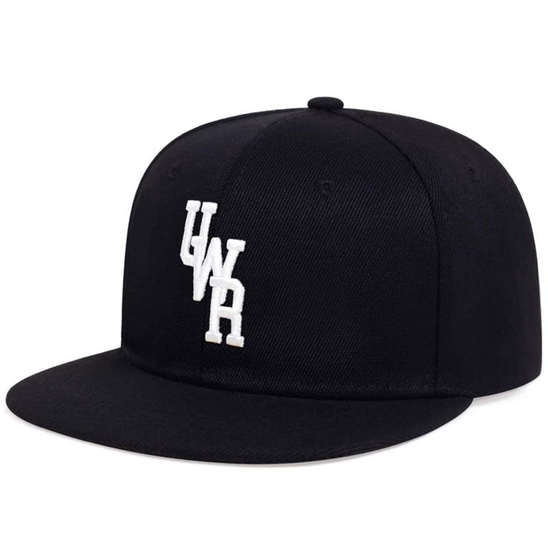 Unisex UWR Letter Embroidery Hip-hop Hats Outdoor Adjustable Casual Baseball Caps Sunscreen Hat