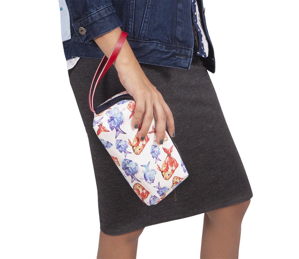 Anemoss Aquarium Travel Makeup Bag