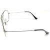 RSINC Full Rim Light Weight, Frame/Eyeglass/Spectacle, Optical, for Men and Women, Silver - Black IB-1 M1 D4-