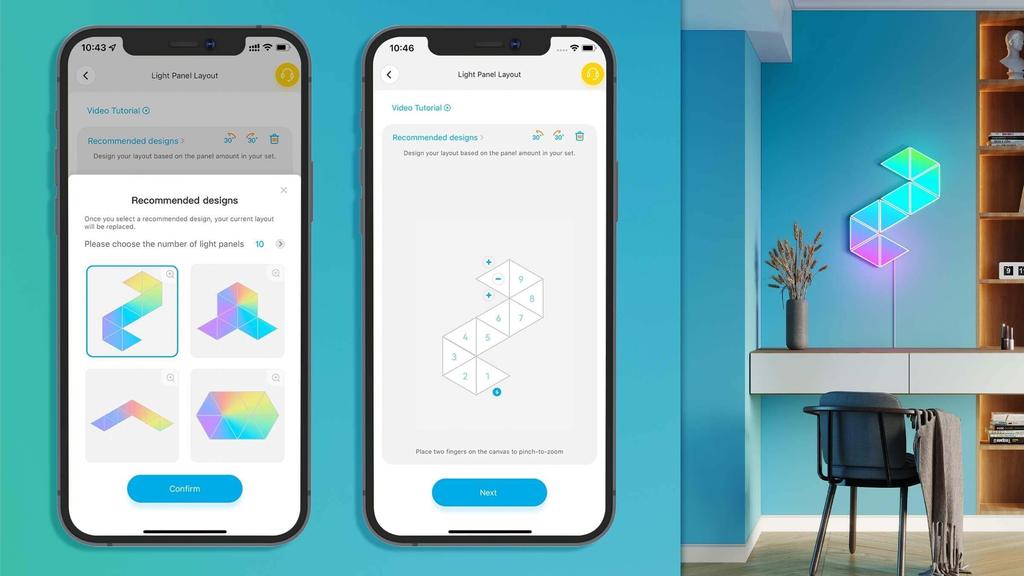 Govee Glide Smart panel Wi-Fi/Bluetooth