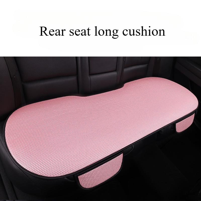 Universal Summer Ice Silk Car Seat Cushion Ventilated All Season Single Piece Comfortable Breathable Car Seat Pad