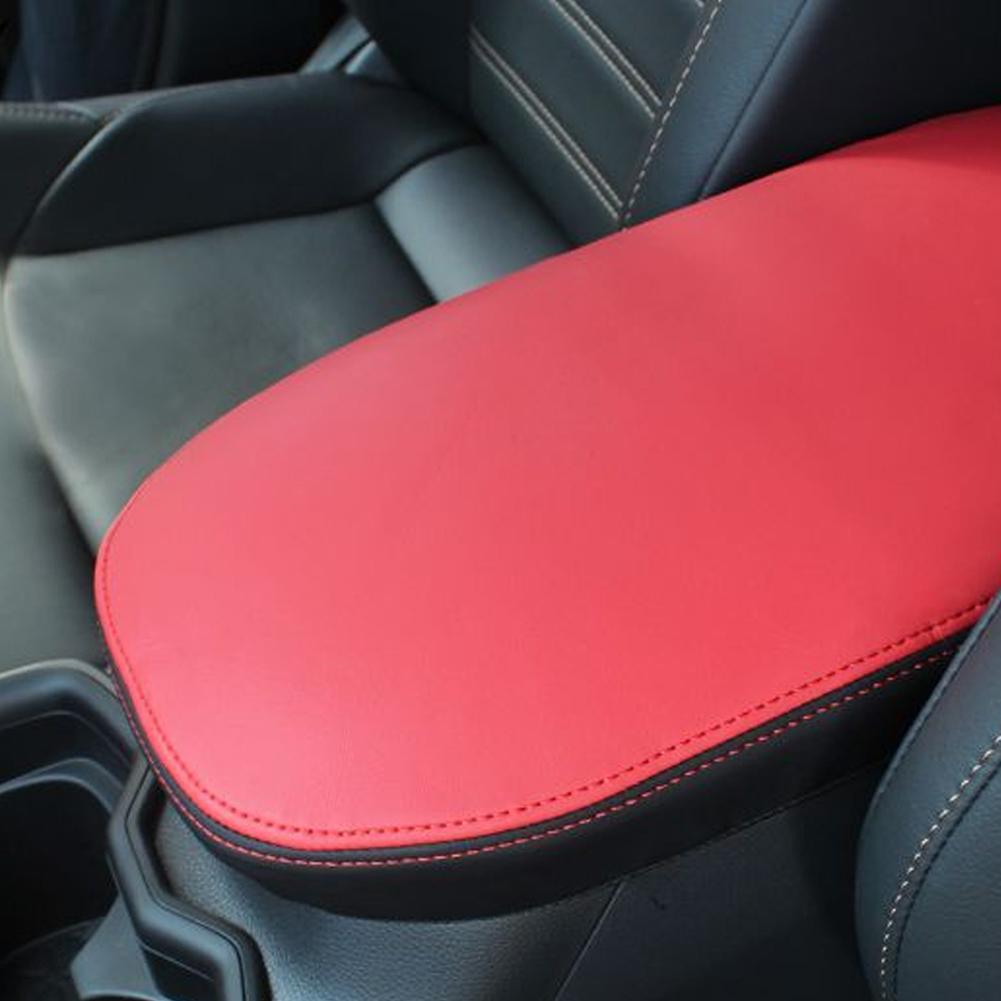 Auto Center Console Armrest Cover PU Leather Arm Rest Box Lid Cover For Toyota RAV4 XA50 2019-2026 Protective Interior Accessory