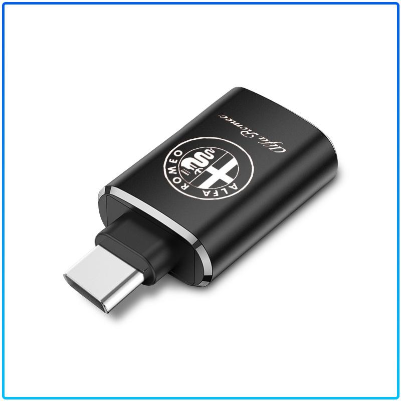 Car Usb Type C Cable Converter Charging Adapter Car Accessories For Alfa Romeo 147 159 156 Giulietta Giulia Mito Spider Alpha Nheadrest