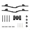 1/10 Scale Chassis Kit, Stable Sturdy Metal for SCX10 90046 RC Crawler Car Accessory Upgrade Parts