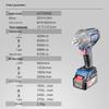 Dongcheng 20V Brushless Cordless Impact Wrench CN Plug (adapter Included)