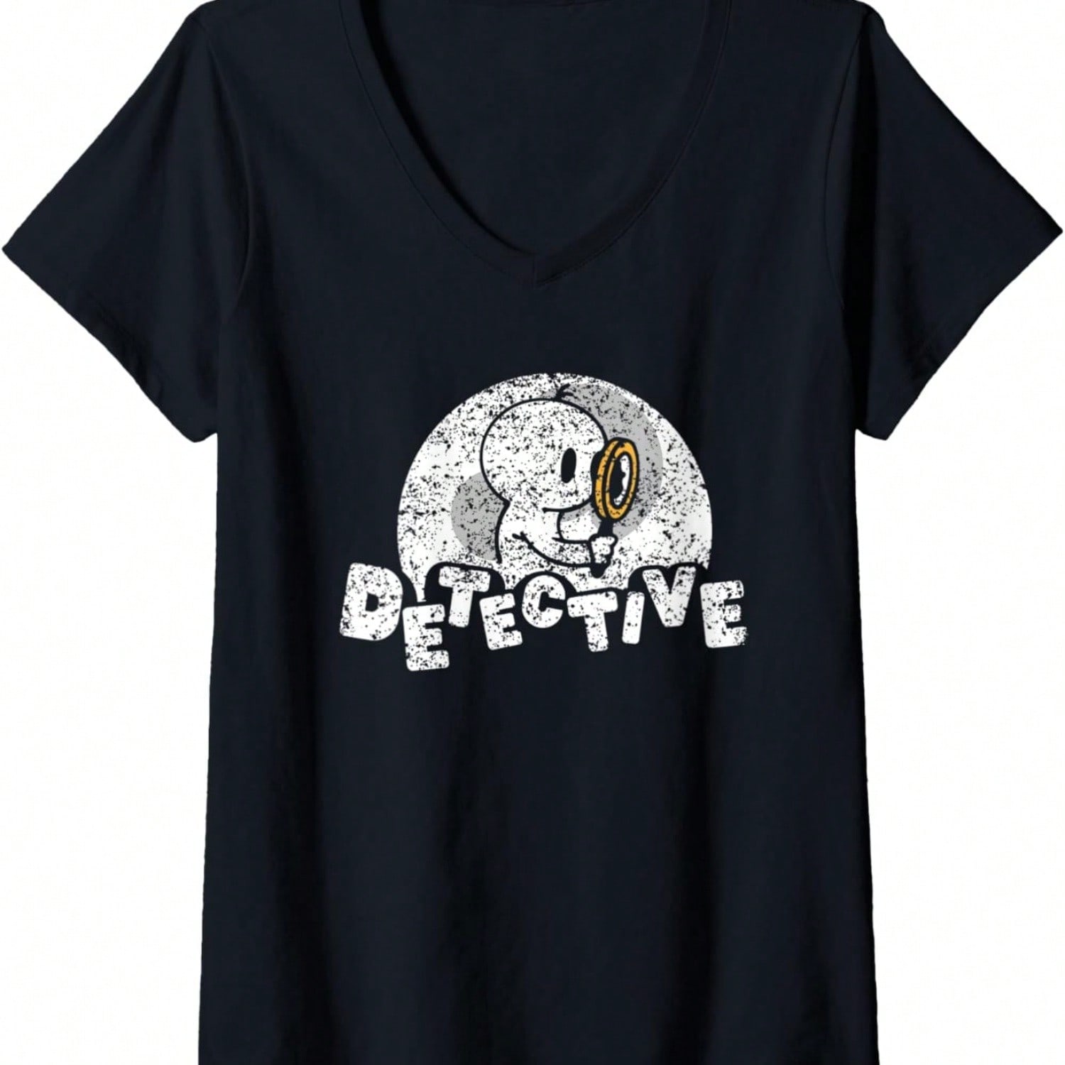 Wounisexs Detective Spy Investigator Private Detective Investigation V-Neck T-Shirt S разноцветный