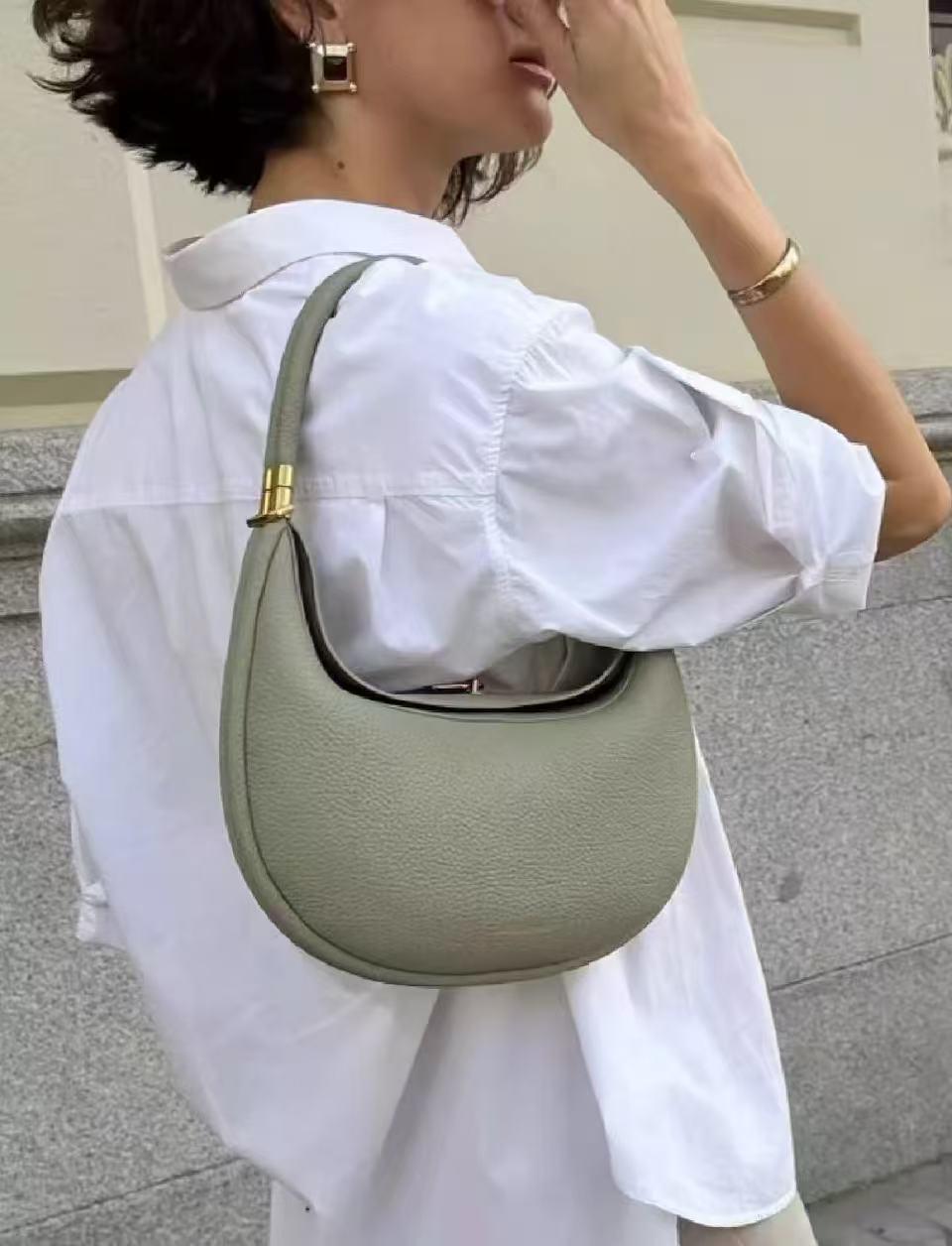 

Городская Роскошь Сумка-кроссбоди Полумесяц - Универсальная Высококлассная Сумка-пельмень на плечо