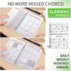 ADHD Cleaning and Organizing Planner with Pen - Daily Undated Cleaning Checklist for ADHD Brain | Tackle Mess & Relieve Overwhelm Family Cleaning