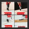 Universal Multi-Tool: Woodworking Edge Trimmer, Slotting, Cutting, Grinding & Electric Saw