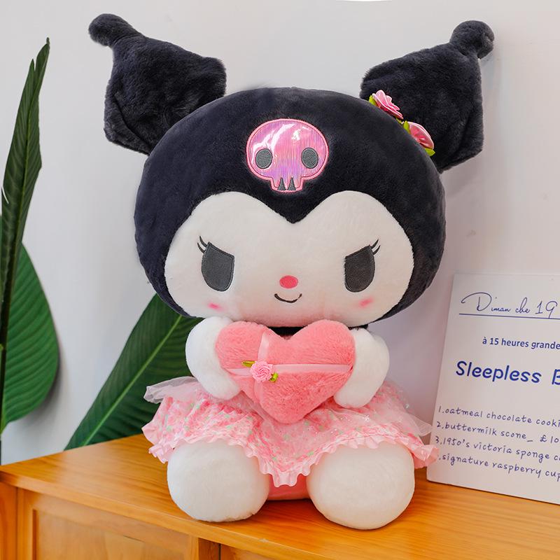 

Романтическое Цветочное Море Куроми и Моя Мелоди Плюшевая Кукла Sanrio - Большая Мягкая Игрушка 40cm (0.4kg)
