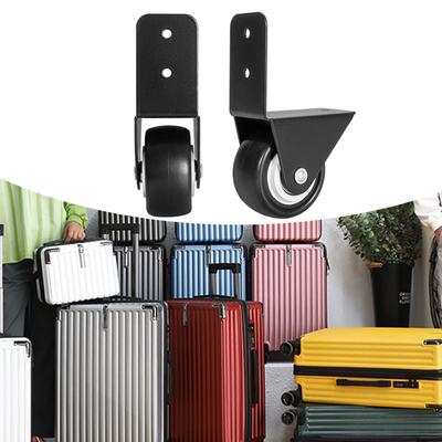 1 Pair Replacement Wheels for Suitcases Luggages and Bag Spare Castor Accessories Easy Installation and Removal