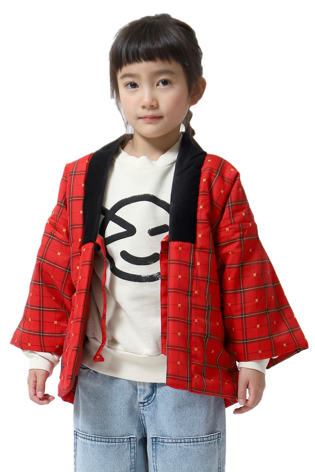 

Ассортимент Hanten Hanten Kurume Ori Kids Red 110 лет [Таютаф] Детский (5-6 лет)