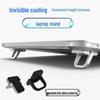 Invisible Folding Laptop Stand with Keyboard Support