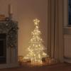 Christmas Tree with 100 Warm White LEDs 120 cm Acrylic