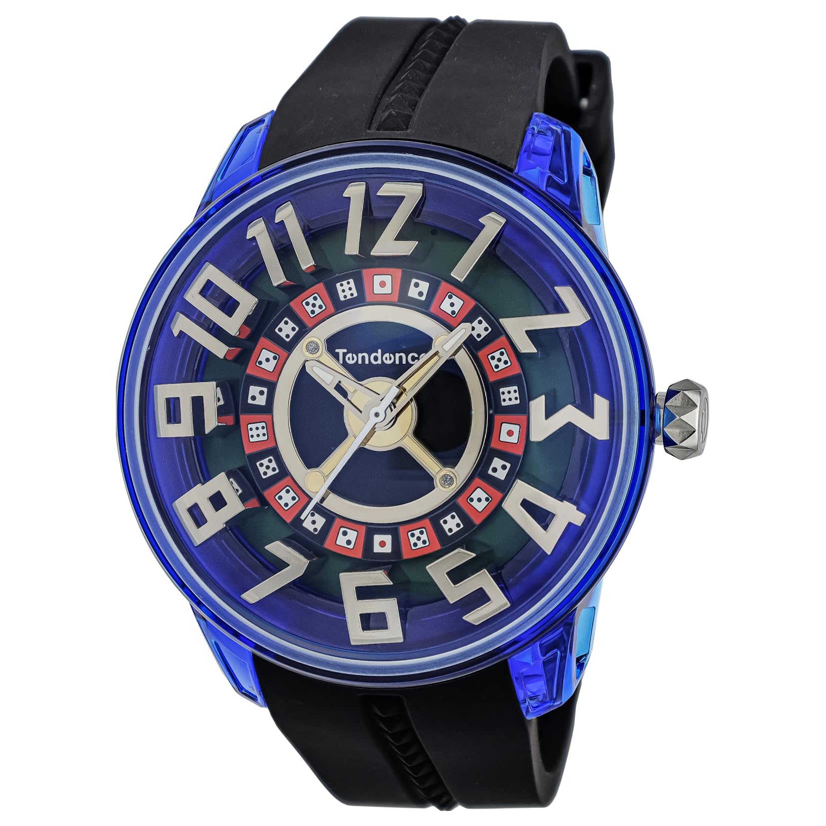 

Tendence Kingdome Men s Watch, Black, TY023012-BK-AM [Parallel Import]