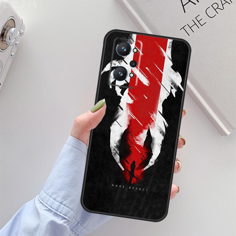

N7 Mass Effect For Realme 9 Pro Plus Case Realme GT Neo 2 8 Pro 8i 9i For OnePlus 9 10 Pro 9R Nord2 Cover Realme 9Pro Plus