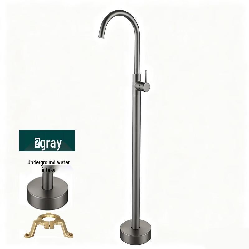 TLXT Wall-Mounted Concealed Brass Bathtub Faucet