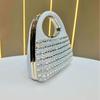 A High-end Rhinestone Handbag with A Niche Design, A Single-shoulder Crossbody Dinner Bag for Socialites