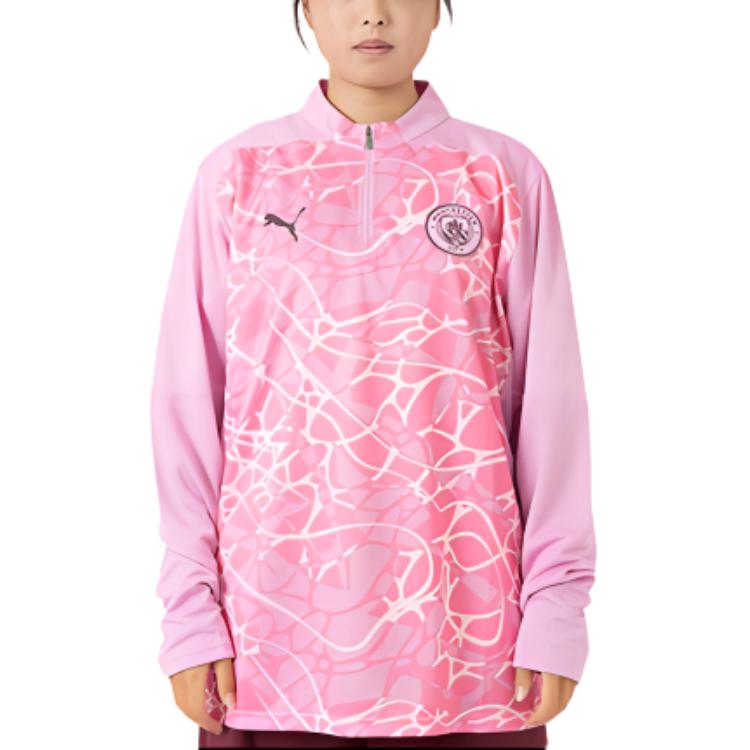 PUMA Junior Manchester City Soccer Jersey Men's Pink 777579-25
