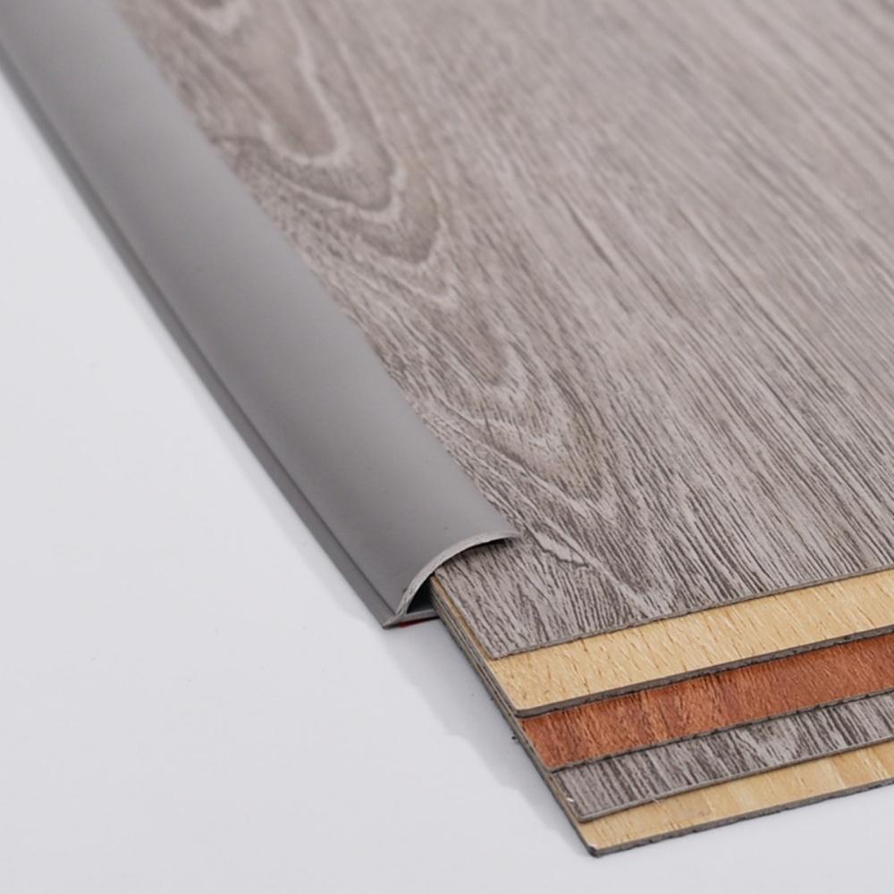 1pc 78.74in 3.5cmX1cm Carpet Edge Trim Strip Self Adhesive Flexible Floor Transition Strip Cuttable Waterproof Cover Household