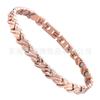 Magnetic Therapy Bracelet Men Women Titanium Steel Geometric Design Adjustable Unisex Jewelry Gift