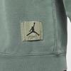 Jordan Flight Heritage Fleece Crew Sweatshirt With Embroidered Logo Men Sweatshirt Green DO2308-333