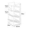 Yamazaki Jitsugyo Under Sink Bottle Stocker 4 Tiers White Approx. 20X20.5X40cm Tower Kitchen Stocker Stock Storage 4304