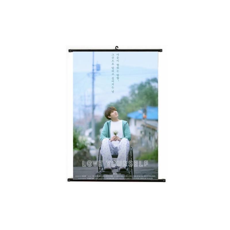 Kpop Bts Bangtan Boys 5. Album Love Yourself Hängegemälde Kunstposter für Wanddeko