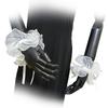 Elizabethan Ruffle False Collar Organza Mesh Neck Ruff Wrist Cuffs for Women Sweater Clothing Decorative Accessory