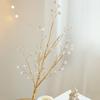 Sticky Powder Christmas Glitter Stems Gemstone Christmas Golden Decoration  New Year
