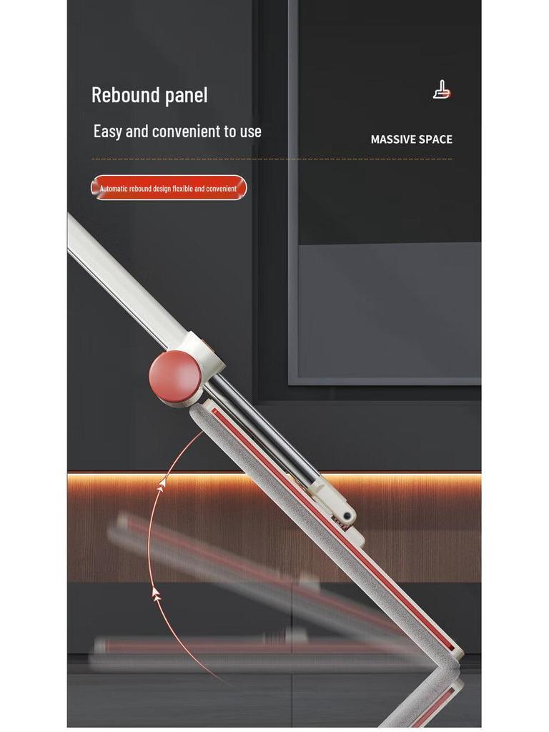 2025 Hands-Free Thickened Flat Mop - Effortless Wet & Dry Cleaning with High Water Absorption